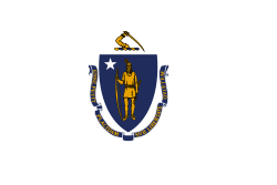 Massachusetts Flag