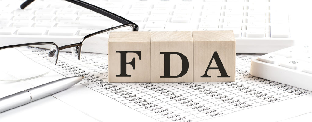FDA letters on blocks