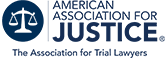 American association for justice logo