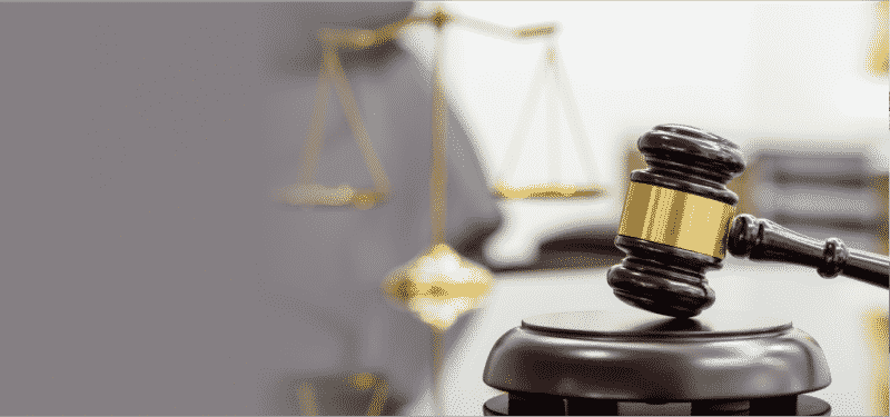 a gavel and scales of justice