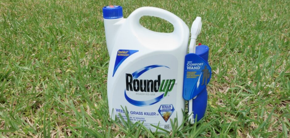 A container of Roundup